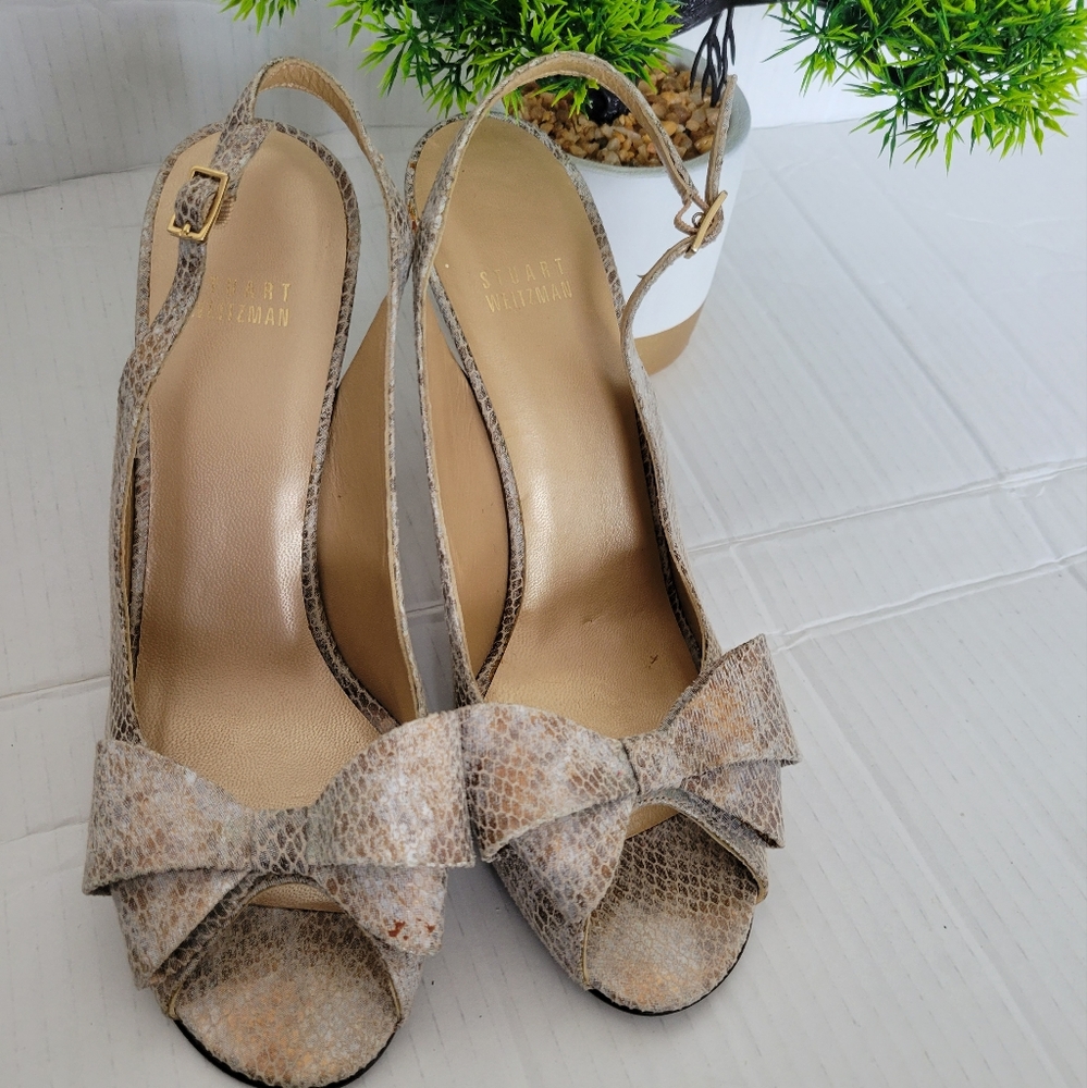 100% Authentic Stuart Weitzman High Heels Beautif… - image 2